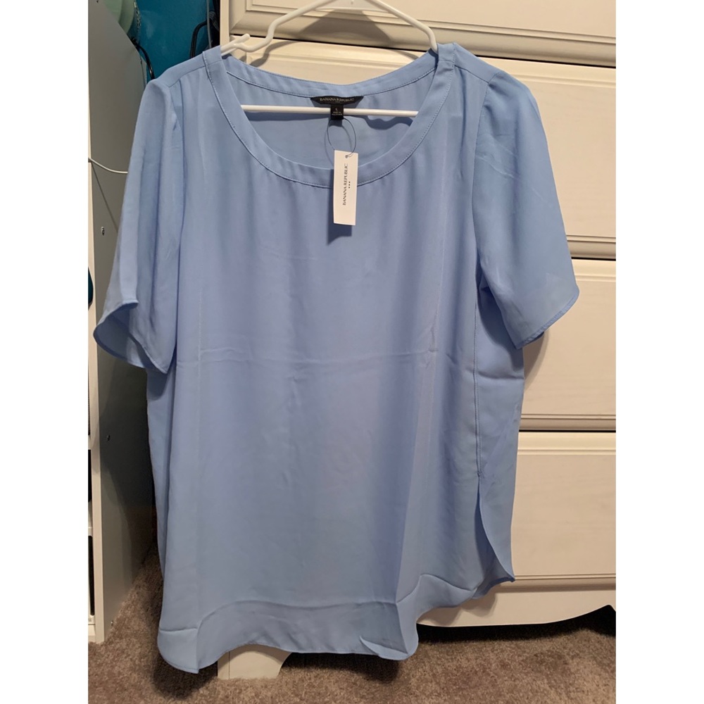 Banana republic short sleeve dress shirt